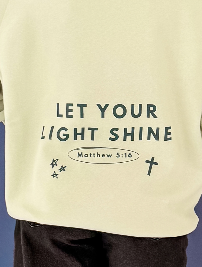 Let Your Light Shine Hoodie