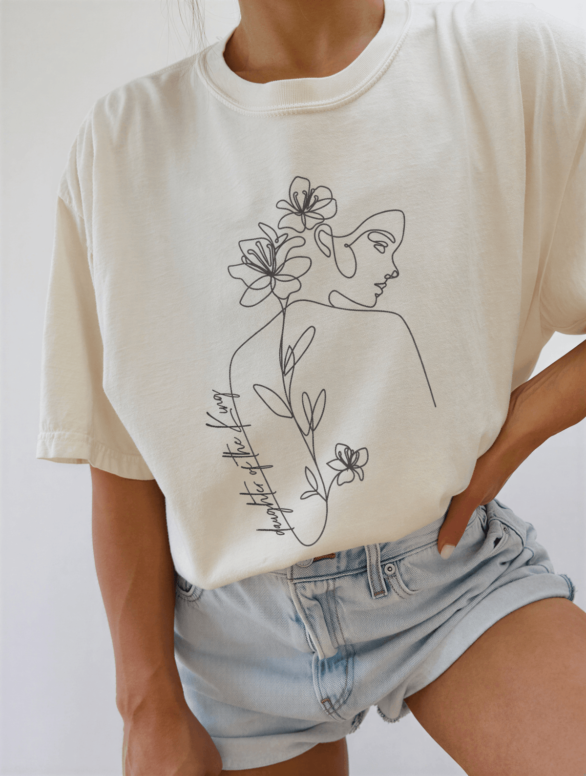 up close of shirt