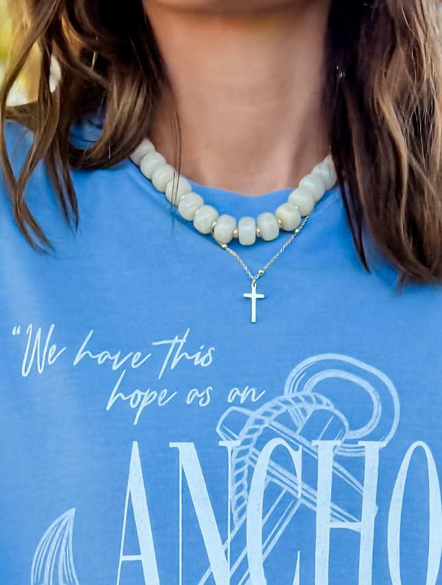 Silver Dainty Cross Necklace