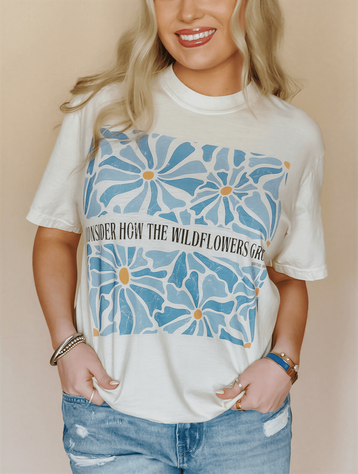 front of shirt