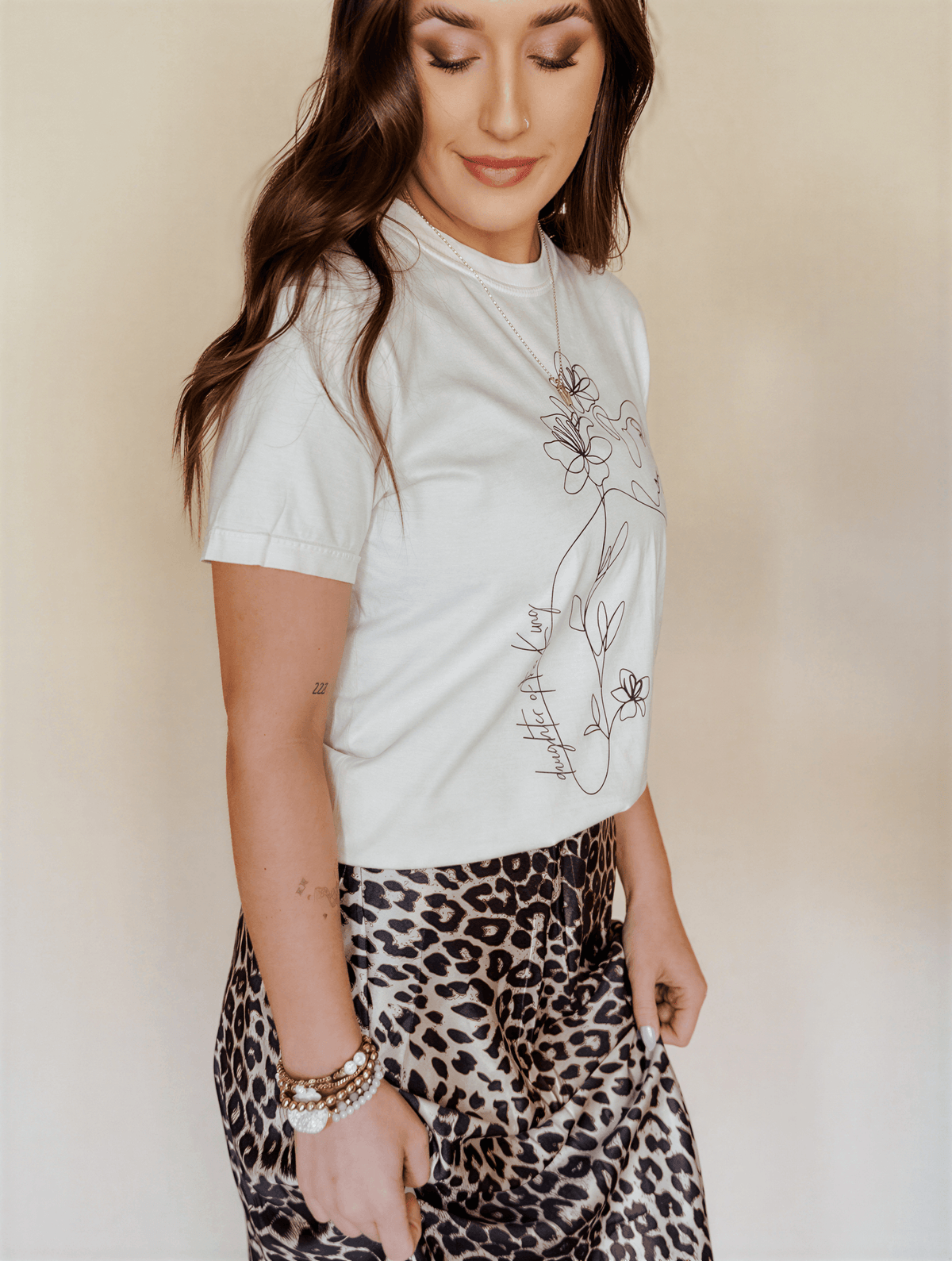 side angle of shirt