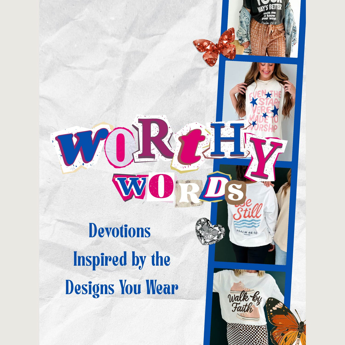 cover of worthy words devotional 